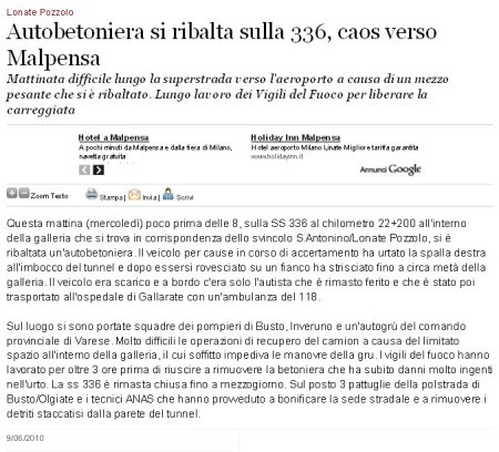 Varesenews del 9 giugno 2010