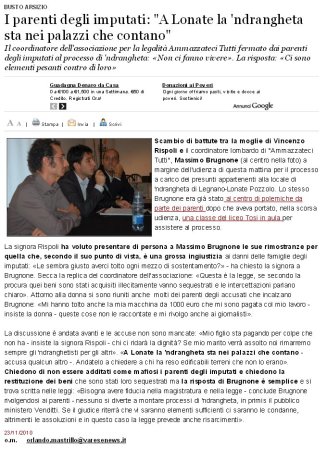 Varesenews del 23 novembre 2010