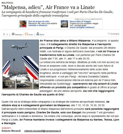 Varesenews del 30 agosto 2011