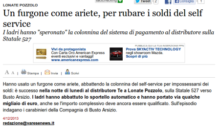 Varesenews del 4 dicembre 2013