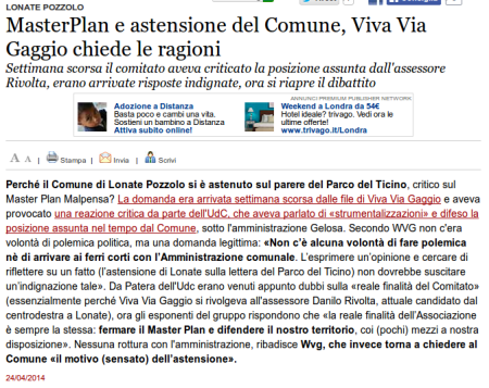Varesenews del 24 aprile 2014