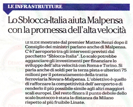 La Repubblica - Milano del 30 agosto 2014